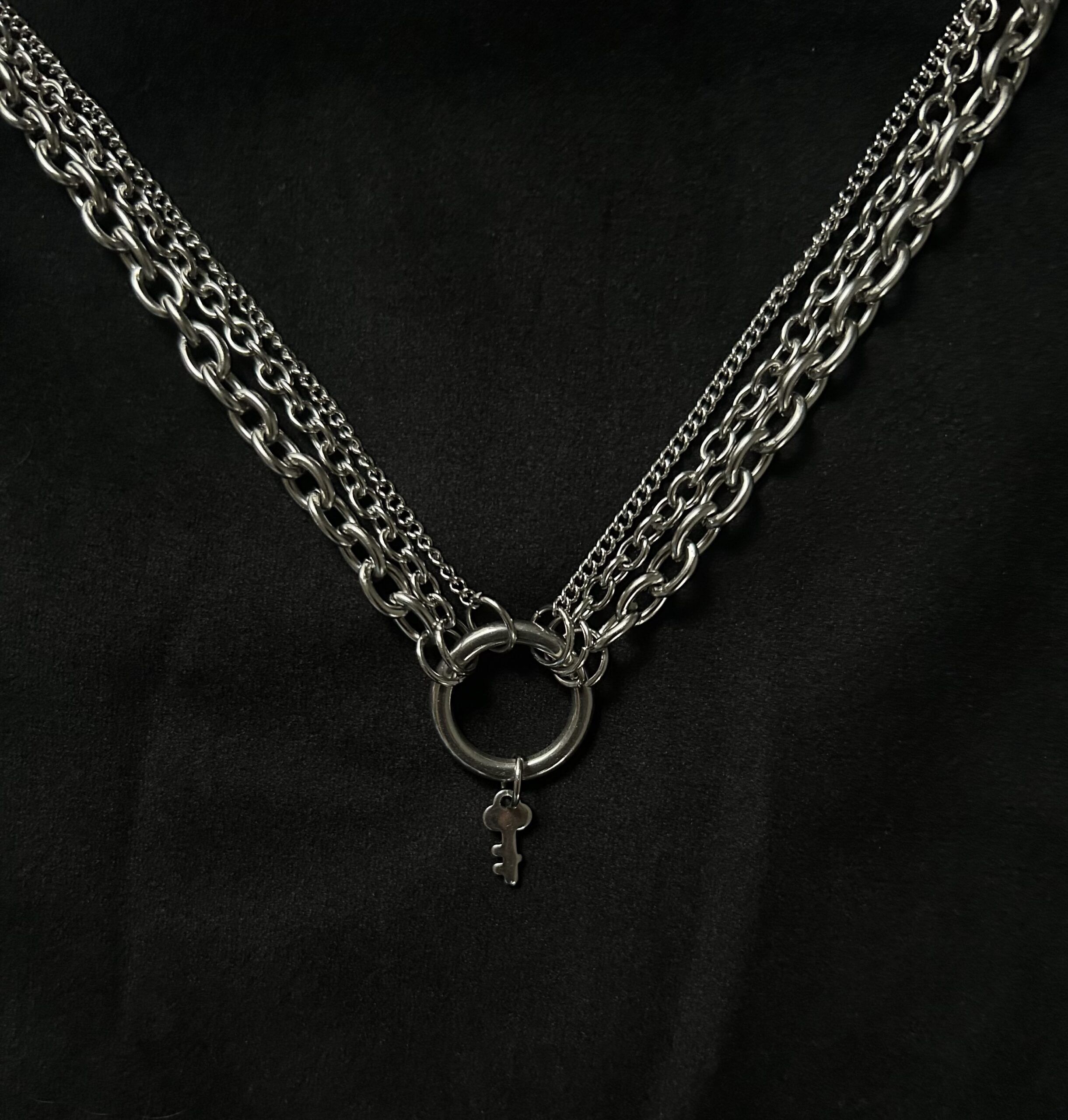 Handmade stainless steel - Multi Layer Necklace Elegant Style